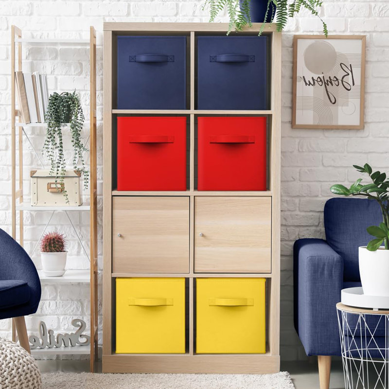 Latitude Run® Bin, Multi/Yellow/Red/Navy