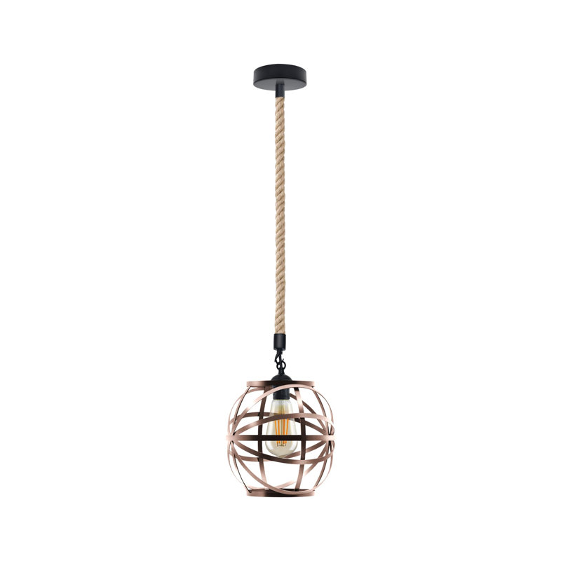 Deleesa 2 - Light Caged Pendant, Copper, No