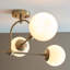 Cadel Glass Semi Flush Mount