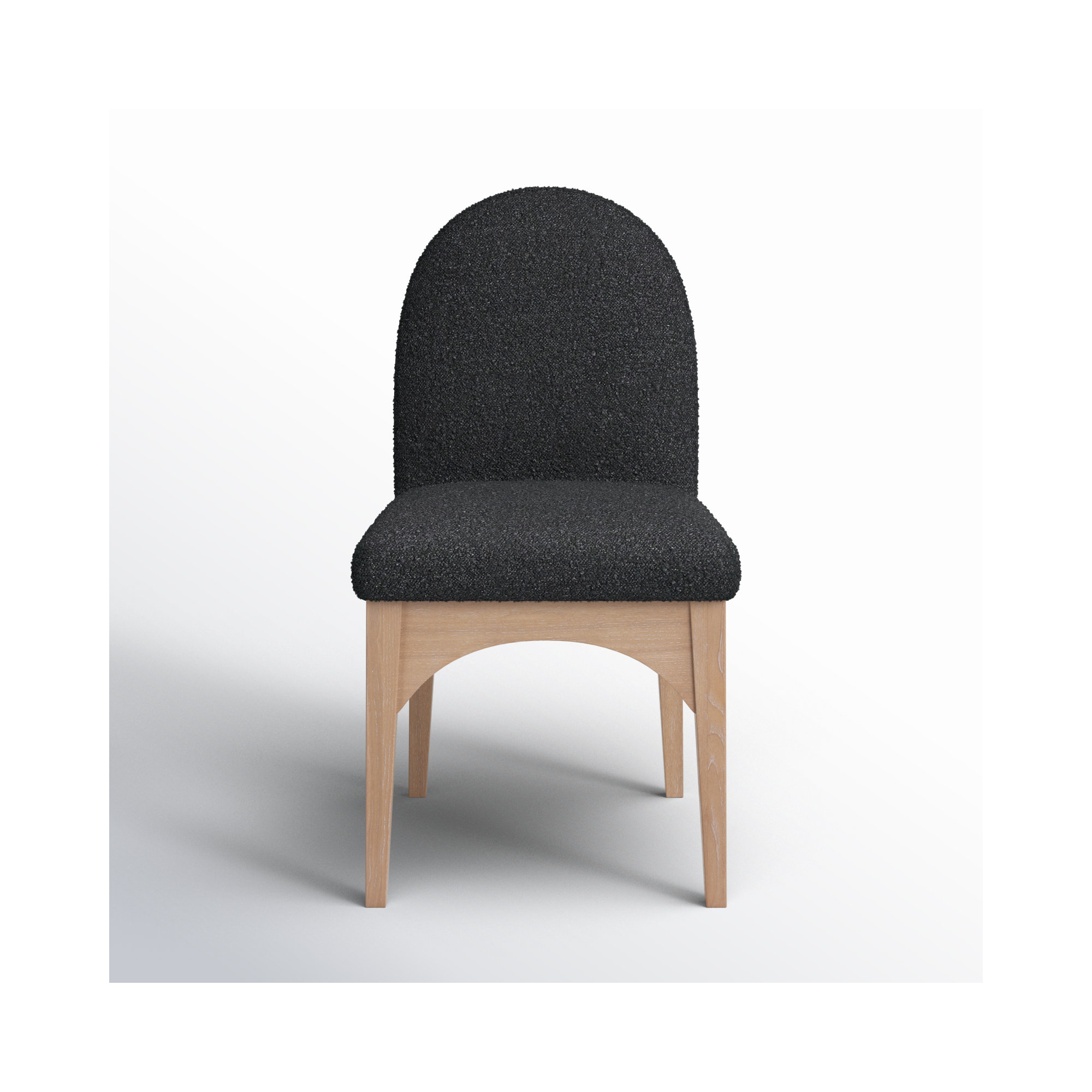 Charith Dining Chair, Natural, Black