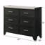Commode 6 tiroirs 1pc