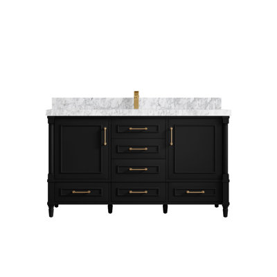 Ensemble de meuble-lavabo simple 60 po Aberdeen