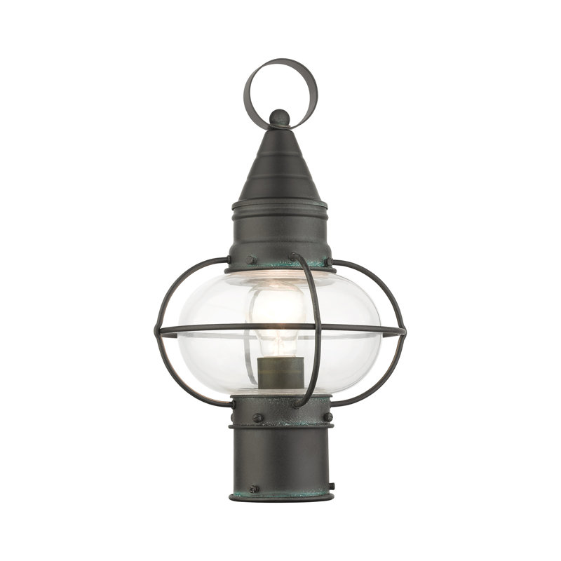 Aster Transparent Lantern Head, Charcoal