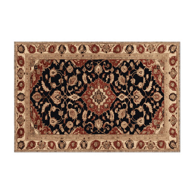 Tapis d'intérieur et d'extérieur brun Persian