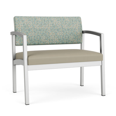 Lenox Steel Waiting Reception Bariatric Chair Metal Frame