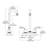 Everyday Pull Down Double Handle Bar Faucet