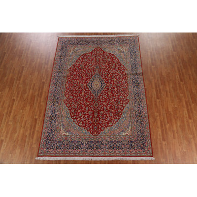 Tapis persan à motif floral Kerman