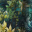 Natures Meditation Mediation I - Rideau floral - Rideau floral occultant en velours - 1 panneau-107538581