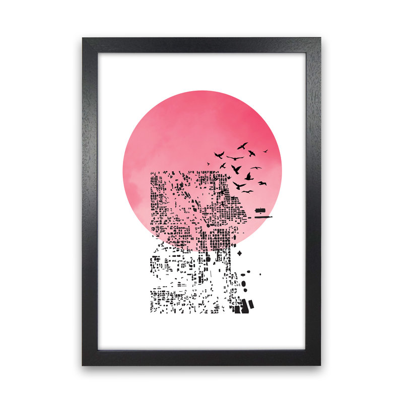Shadow - Print, Black Framed, 29.7cm H x 21cm W x 3cm D