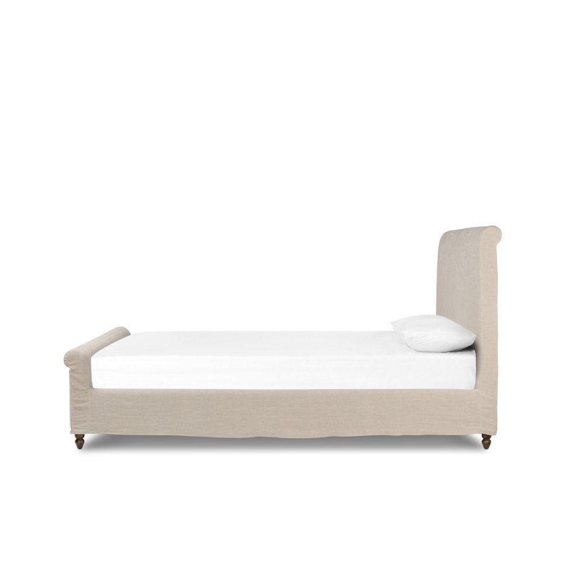 Dalia Bed, Cream, Queen