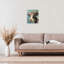 «Rose Crown Cow», estampe numérique, design par LSR Creative Studio-443484161-443484165