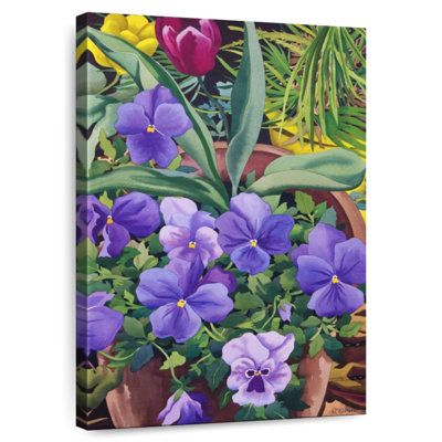 Harnek Flowerpots With Pansies