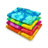 Cohin Rudy Hibiscus Floral 100% Cotton Pool Towels, Beach Towels Set for Adults and Kids