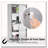 Lockable Wall-Mounted Medicine Cabinet