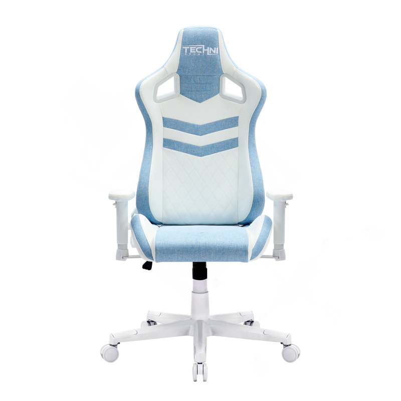 Techni Sport Ergonomic Pastel Gaming Chair, Blue