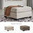 Classic Upholstered Ottoman-87749355