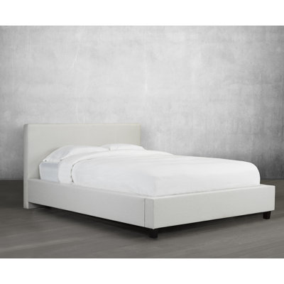 Lit plateforme en tissu d’ameublement Kinderhook