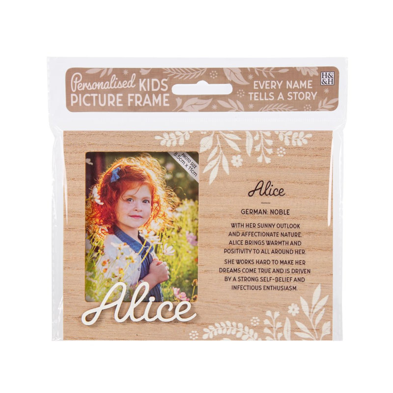 Hazella Tan Solid + Manufactured Wood Picture Frame