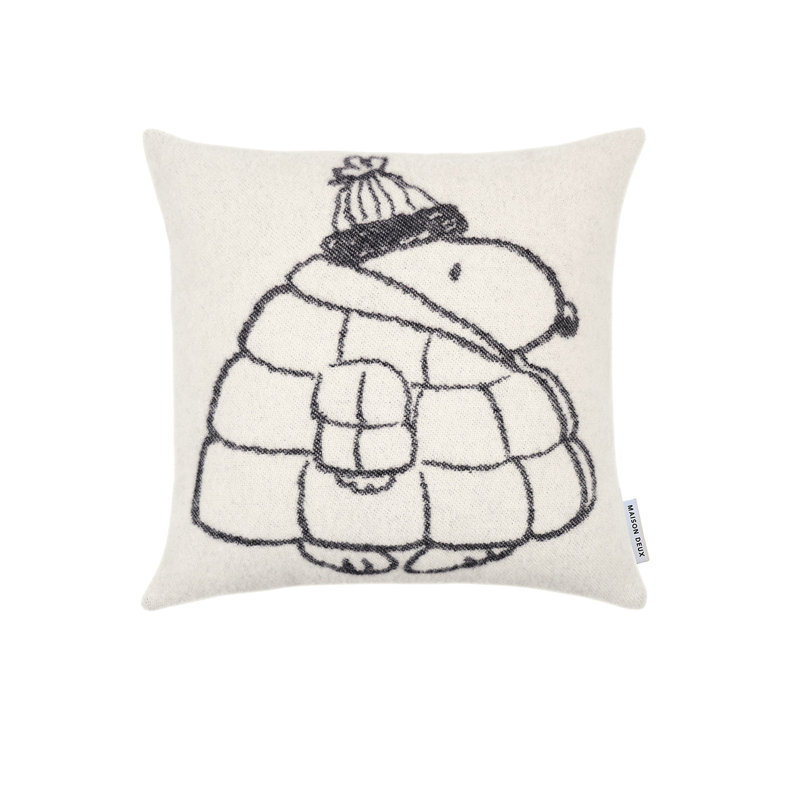 Wool Indoor/Outdoor Throw Pillow