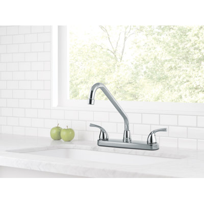 Classic Double Handle Kitchen Faucet