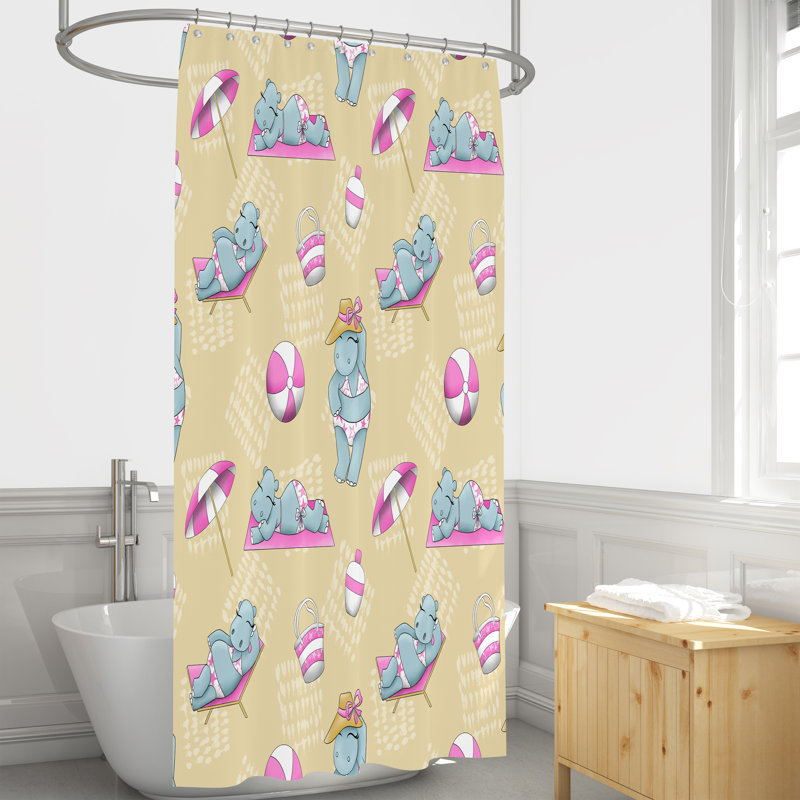 Rideau de douche simple, 72 po x 70 po