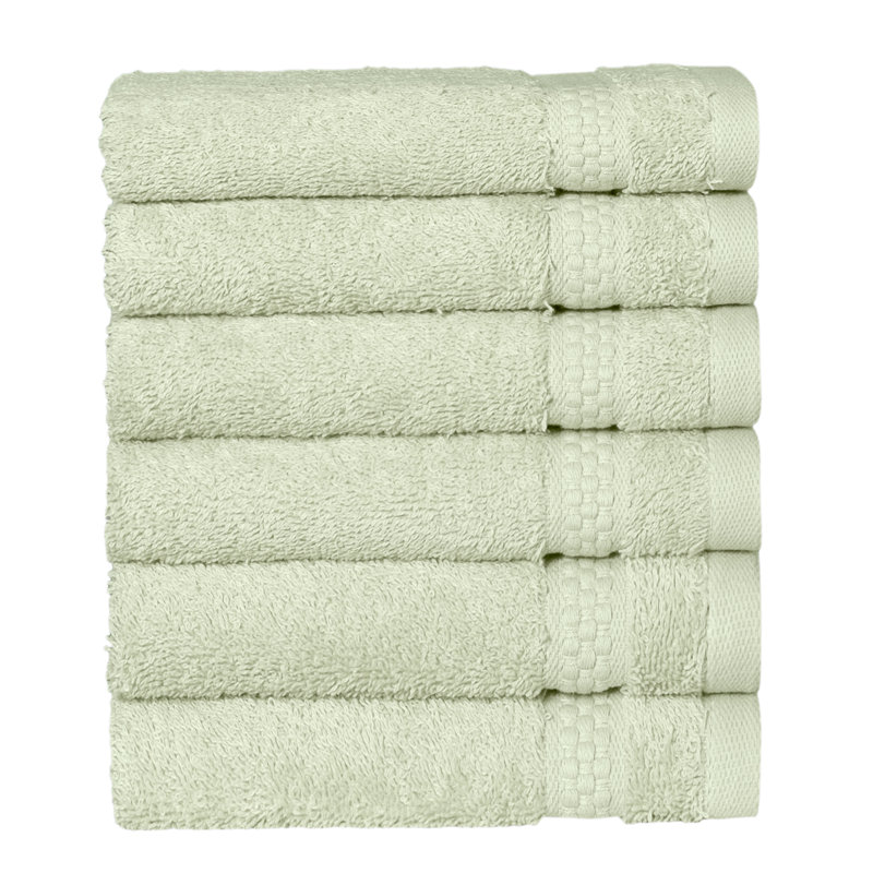 Essuie-mains 100% coton Starlight, Vert