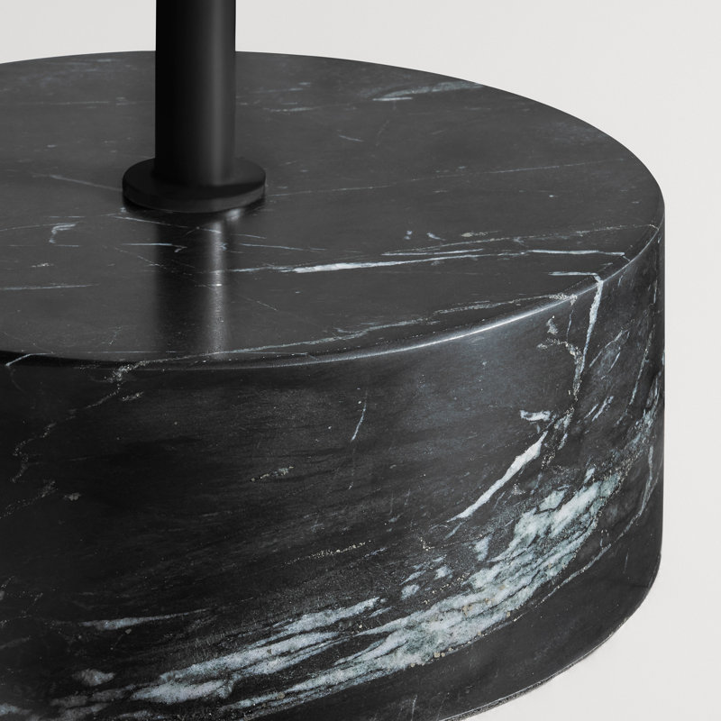 Chit Chat End Table, Black, Black