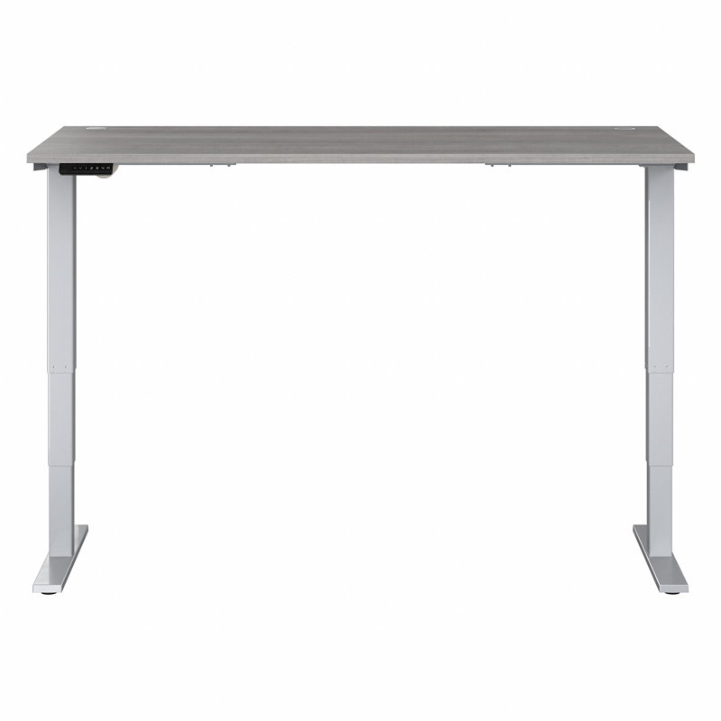 Move 40 Series Adjustable Standing Desk, Gray, 72" W X 30" D