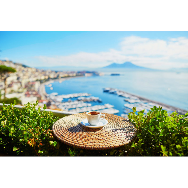 Cup Of Coffee by Encrier - Wrapped Canvas Print, 30cm H x 46cm W