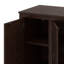 Buffet de rangement réglable avec 3 poignées rétro en métal et 4 pieds en pin-77805477
