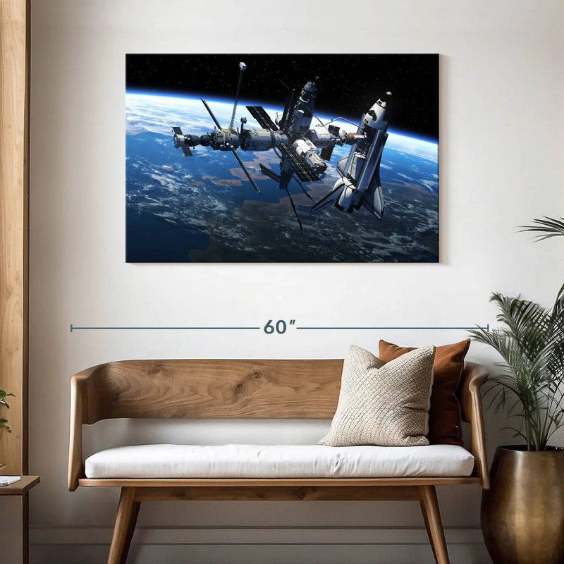 Oberle Space Station, 30" H x 45" W