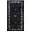 Antique Peking Large Room Size Wool Blue Navy Rug
