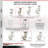 Kingpinle Caster Set Service Caster