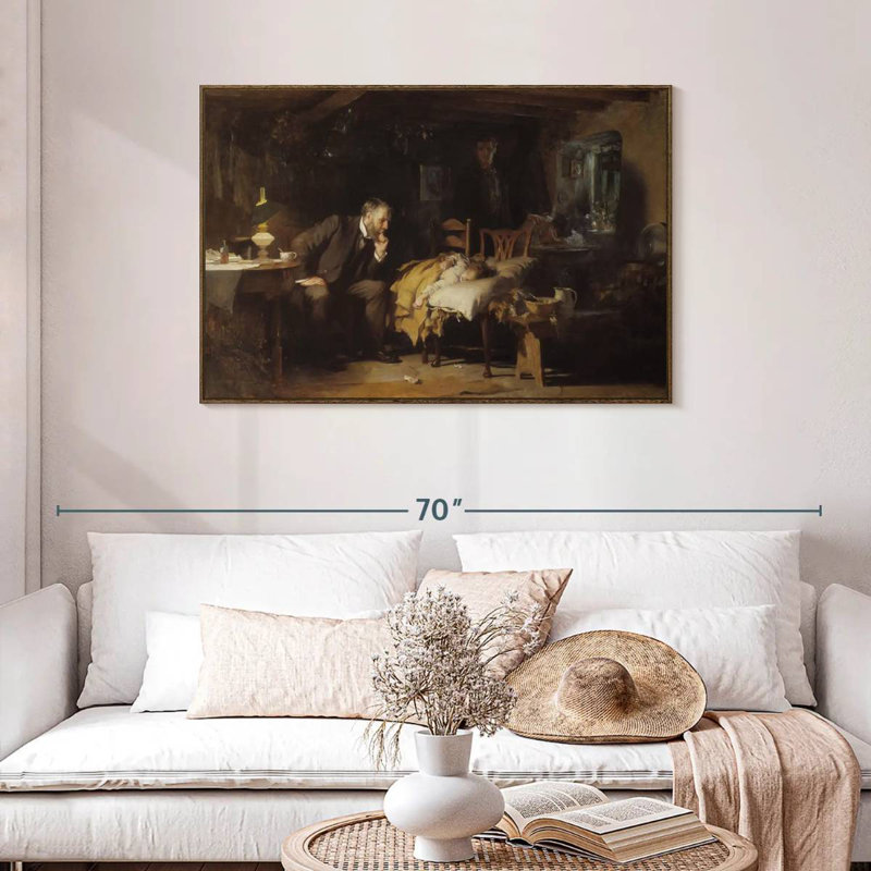 The Doctor, Cadre flottant noyer, 43 po x 29 po