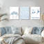 3 Piece Wrapped Canvas Print-786566349