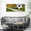 Ball in the Goal 1 Piece Wrapped Canvas Wall Art