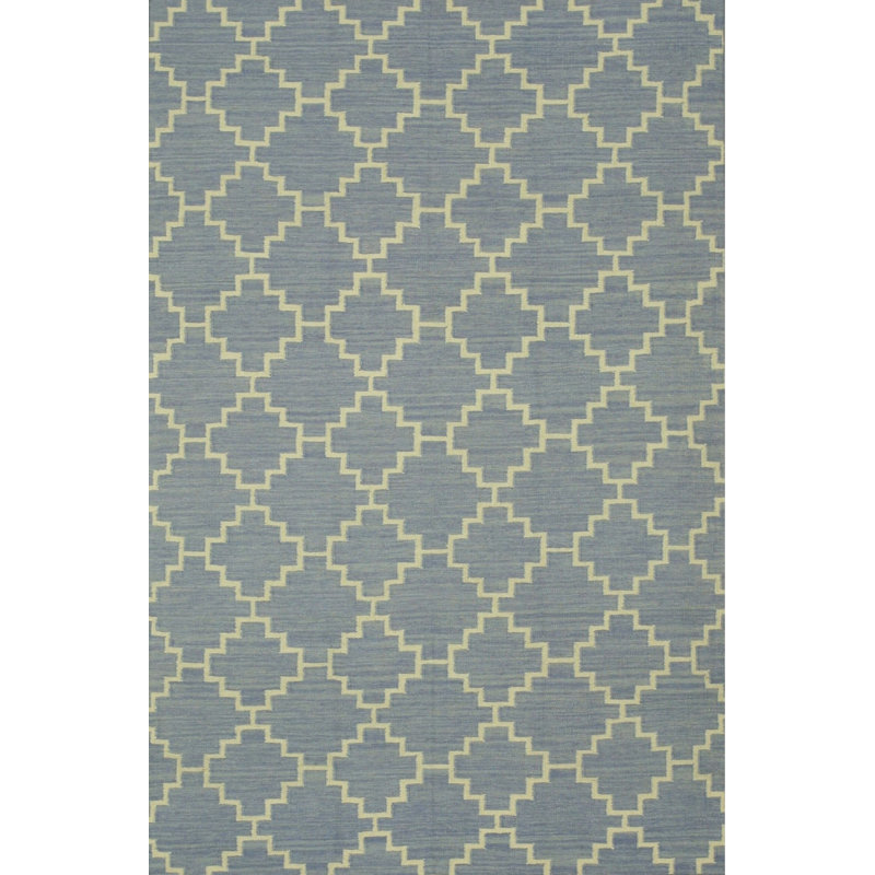 Tapis contemporain moderne à motif géométrique 5 x 8 po