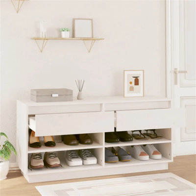 Rockelle 8 Pair Shoe Storage Cabinet