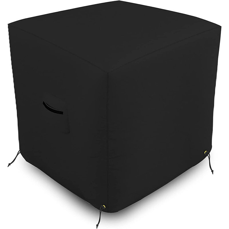 High Density Waterproof Outdoor Air-Conditioner Cover, Durable & UV-Resistant Patio Square AC Cover, 42" H x 40" W x 40" D