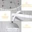 Luminaire suspendu grappe 4 lumières DEL-646748510