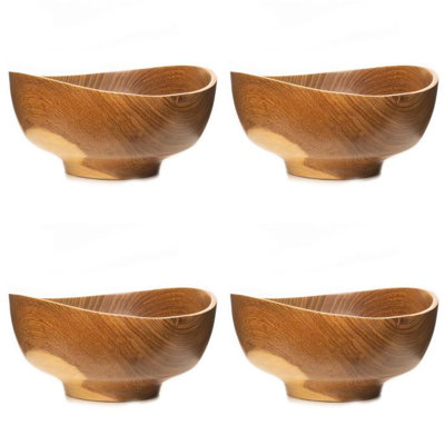 Ensemble de 4 bols Wavy Menbachi