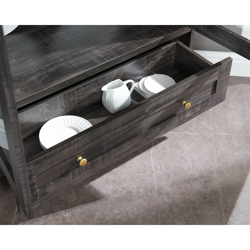 Armoire d'appoint Otley, Noir