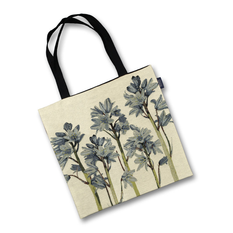 Floral Bluebell Picnic Tote Bag