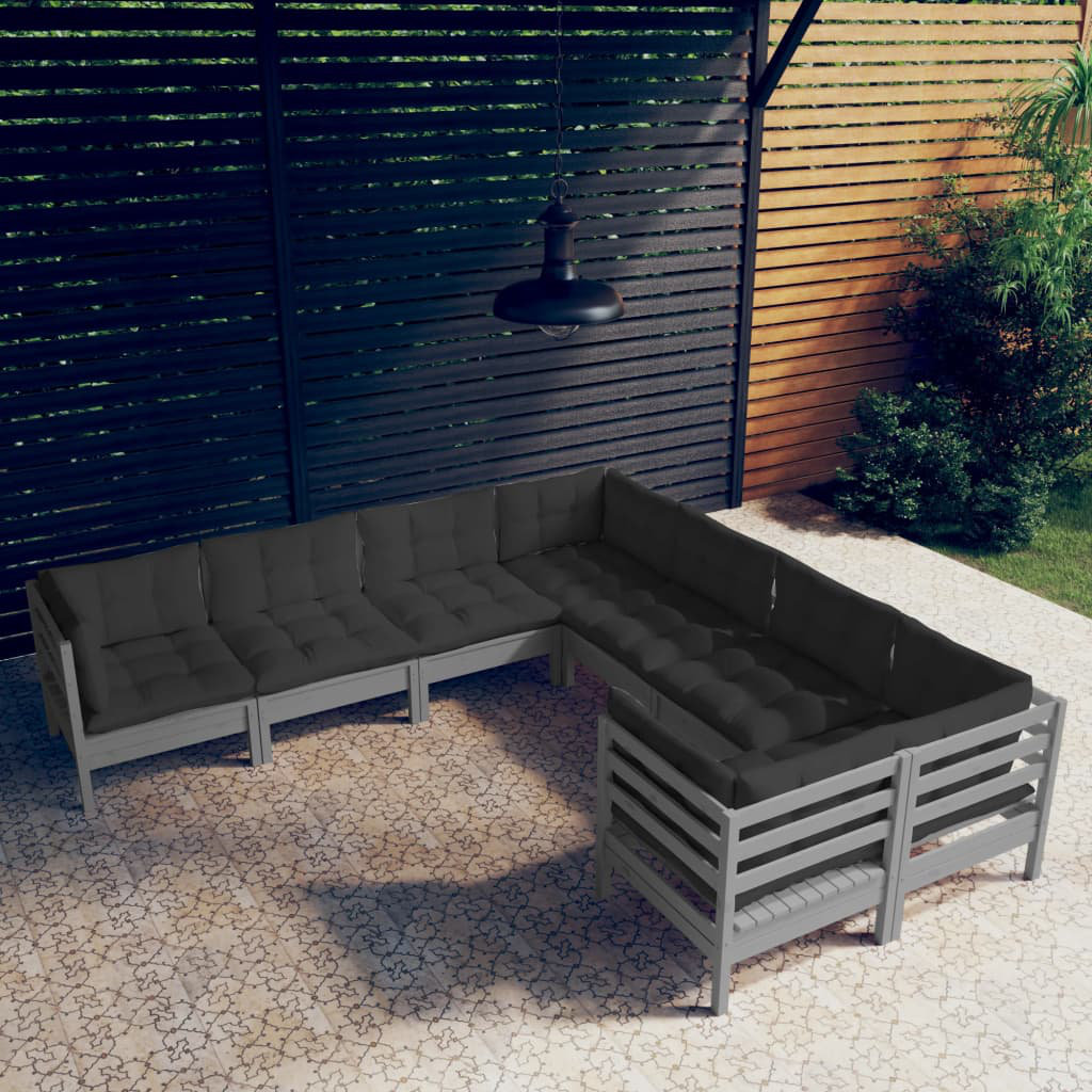 Gartenecksofa Huberto mit Kissen