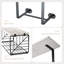 Floating Shelves with Wire Storage Basket-1468866431