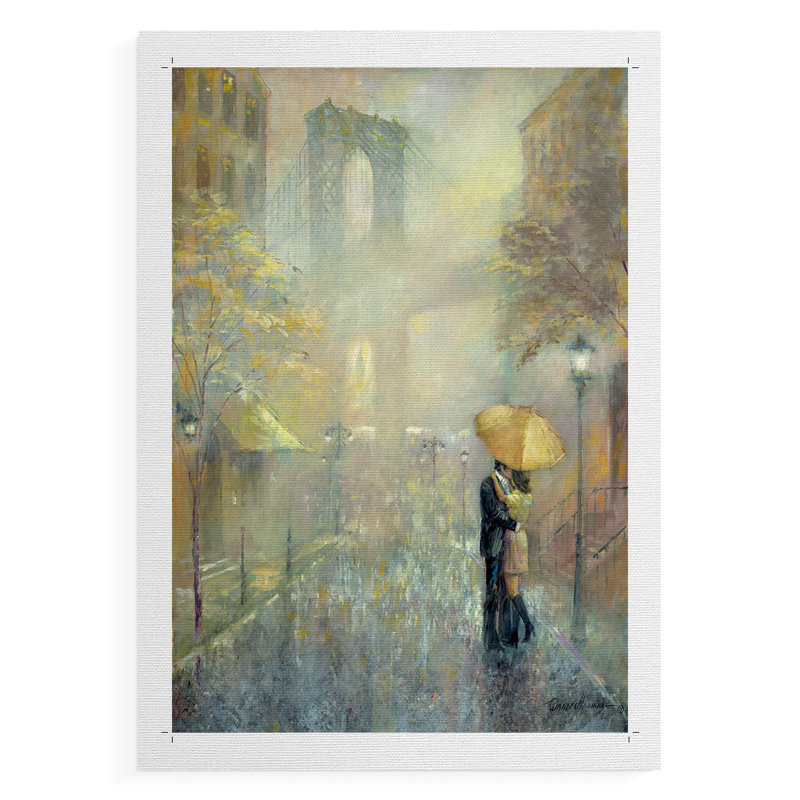 City Romance II - Impression sur toile seulement - NON-CADRE, H 18 po x l 12 po
