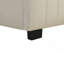 Lit plateforme tapissier simple en velours avec lit gigogne simple, gris-106492949-112511388