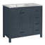 Meuble-lavabo 36 po avec lavabo en céramique-475800773