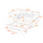 Lit de jour en bois avec tablettes et bureau et 2 tiroirs-457395989-457395988