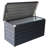 WFX Utility Galewood 132cm W 500L Water Resistant Metal Lockable Deck Box in Dark Grey